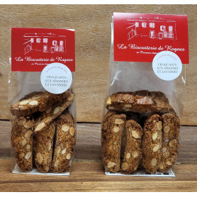 CROQUANTS AUX AMANDES ET LAVANDE