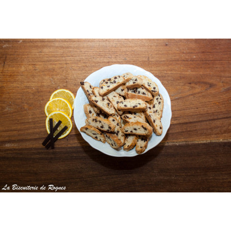 BISCOTTI orange-chocolat au poids